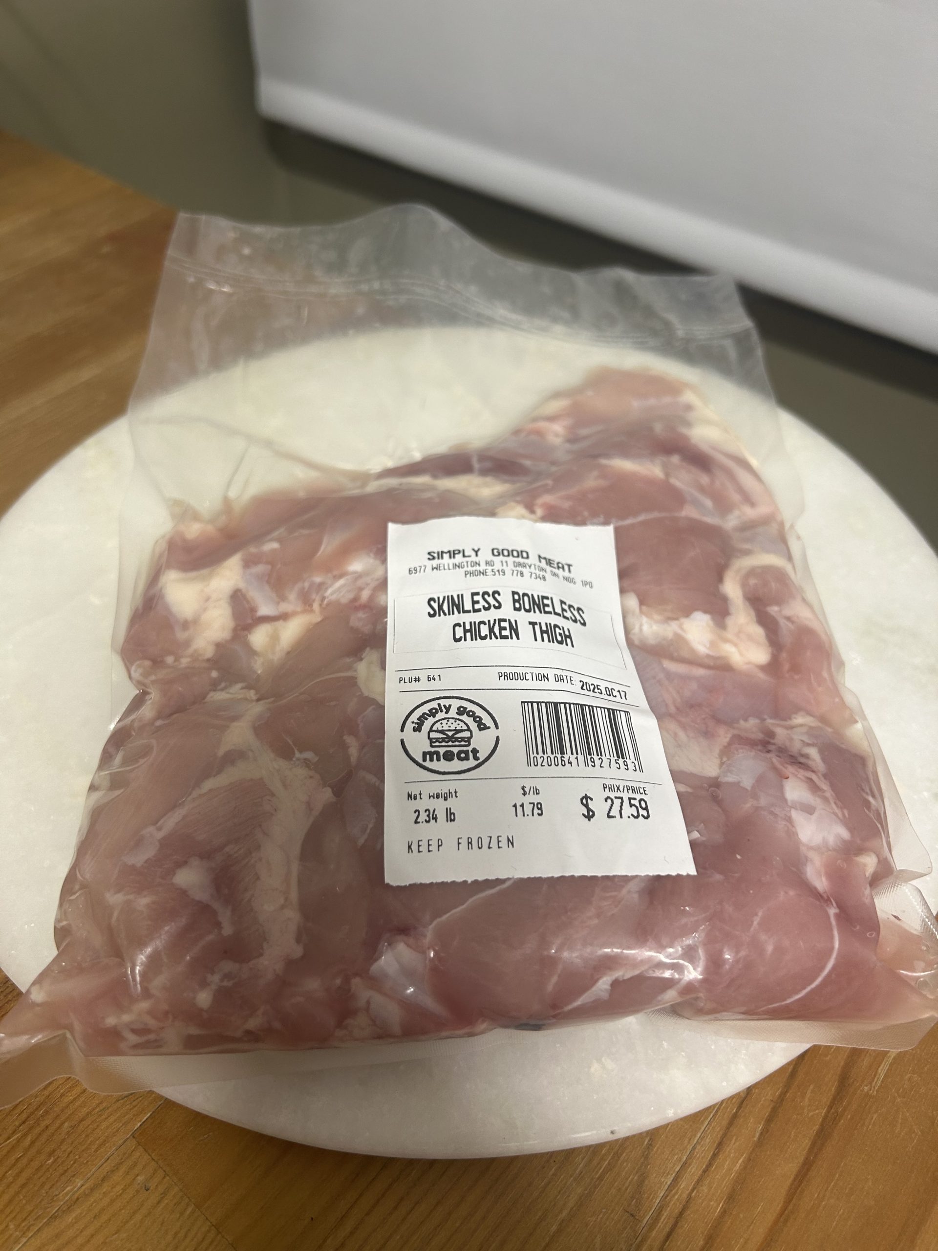 Chicken Thighs (Boneless & Skinless)