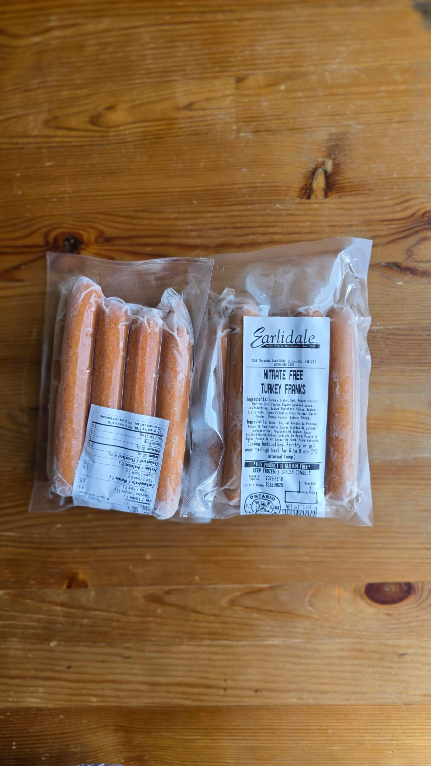 Turkey Hot Dogs