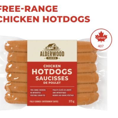 Free Range Chicken Hotdogs