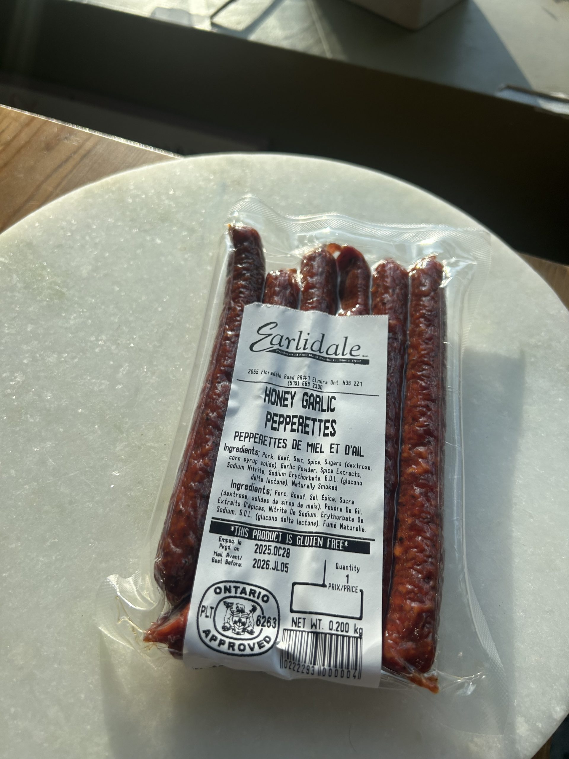 Honey Garlic Pepperettes