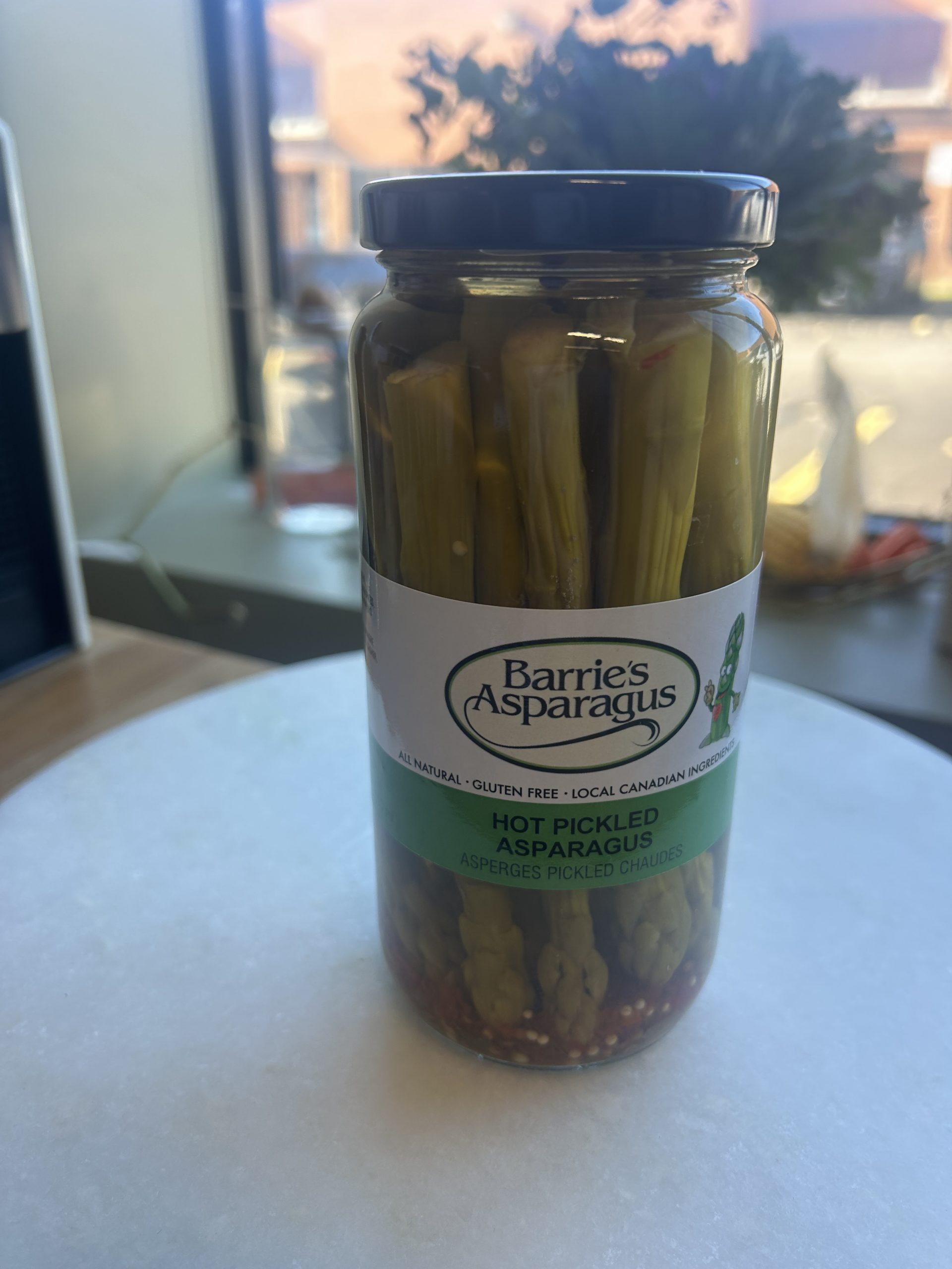 Hot Pickled Asparagus