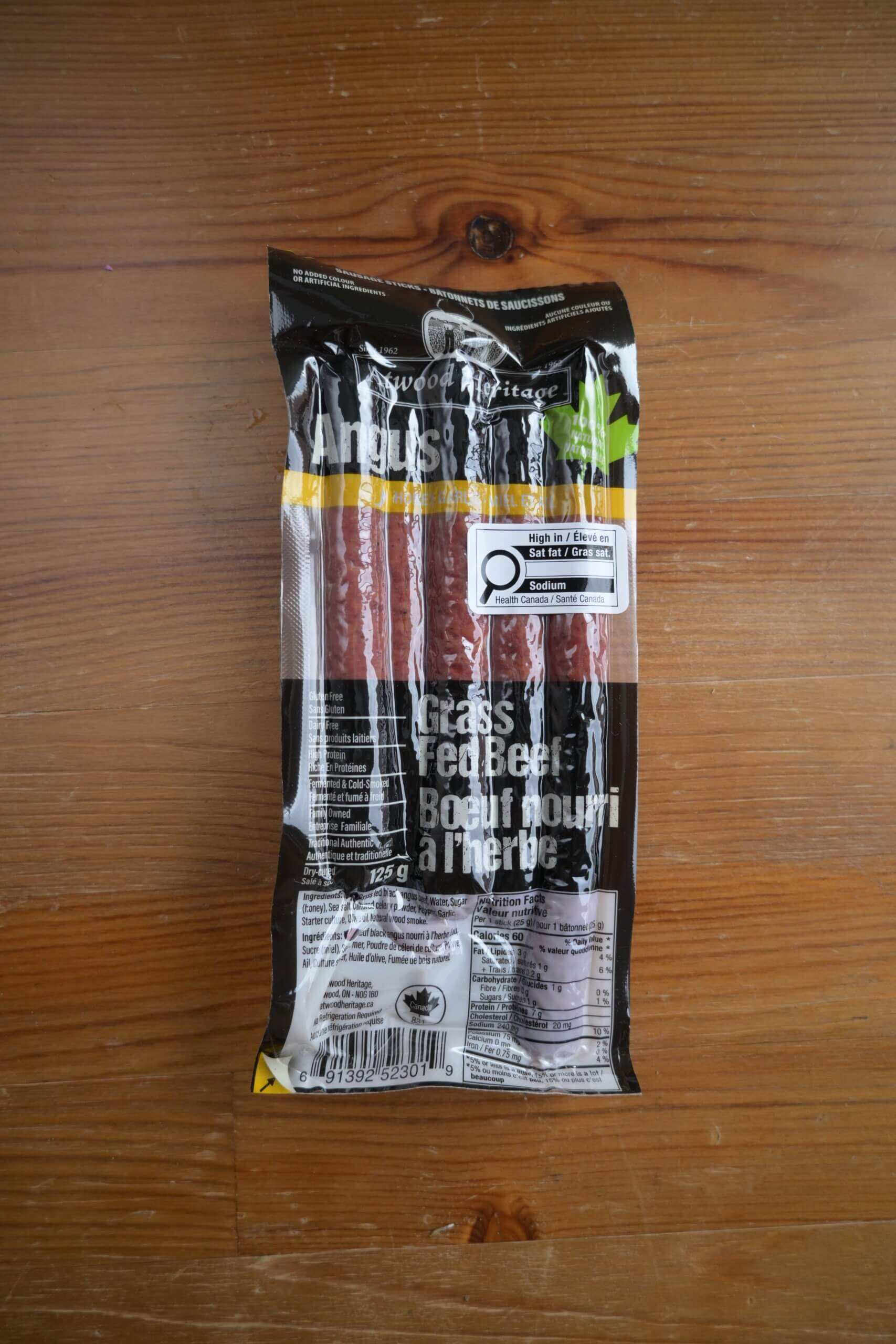 Angus Grass Fed Beef 5 Sticks