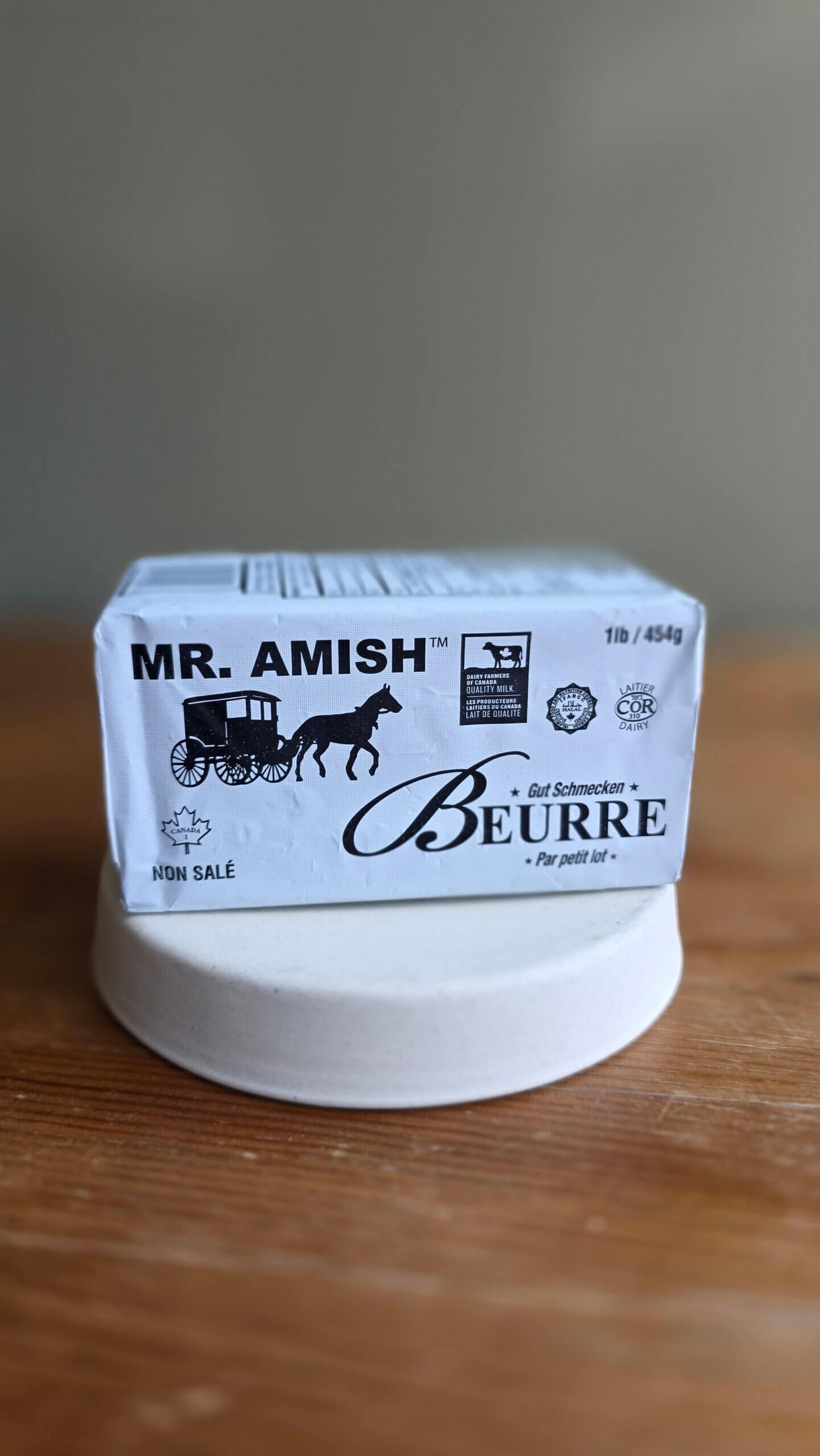 Mr. Amish Unsalted