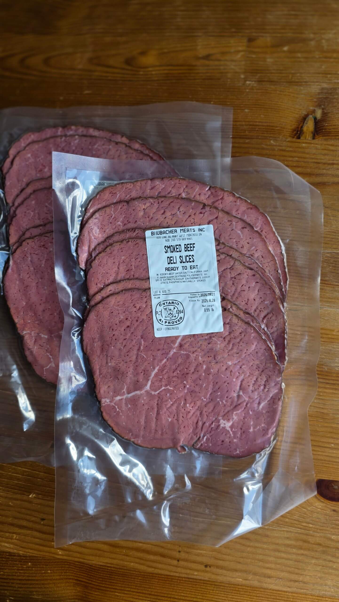 Smoked Beef Deli Slices